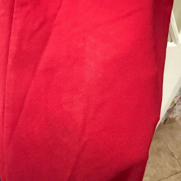 AIDAN MATTOX Red Sweetheart Gown - Picture 10 of 12